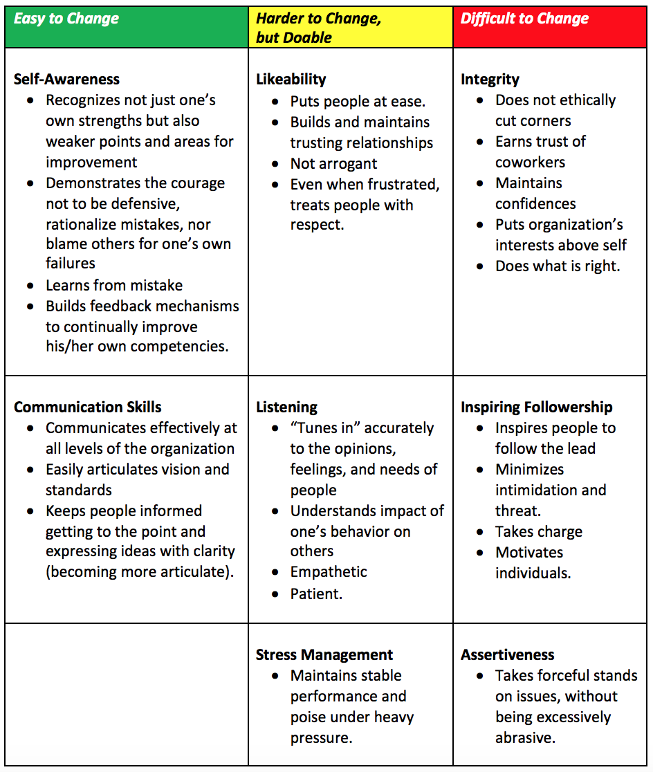 Leadership Maturity Model